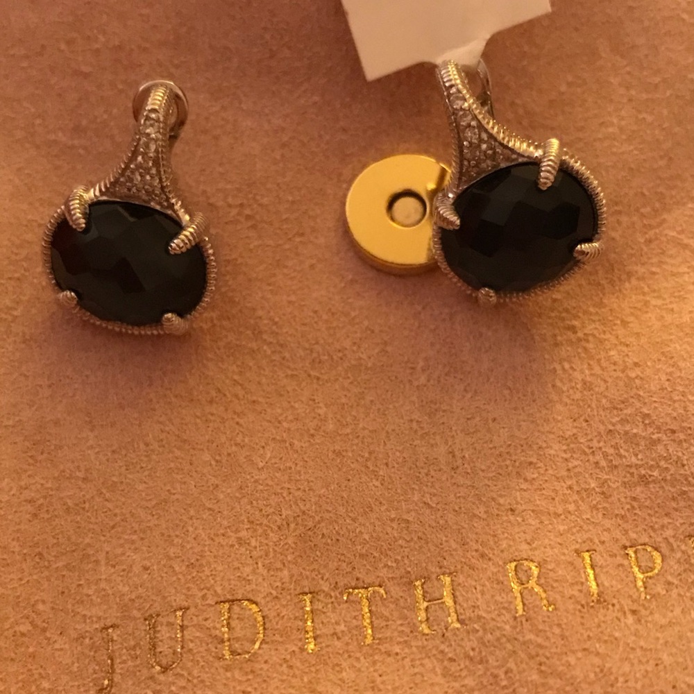 NWT Judith Ripka drop earrings